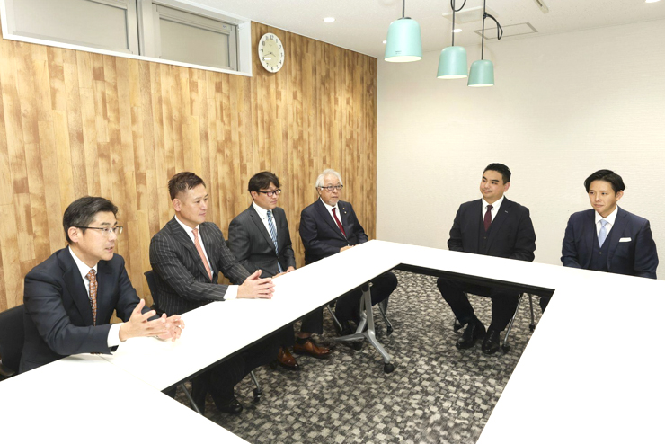 白水・田中・正岡(玄)・正岡(民)・中里・山﨑